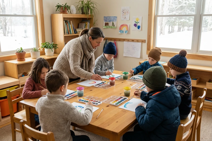 Escuela de invierno: actividades terapéuticas para aprovechar las vacaciones