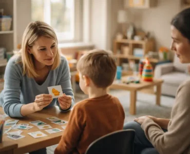 evaluación del lenguaje en niños en consulta de psicología infantil